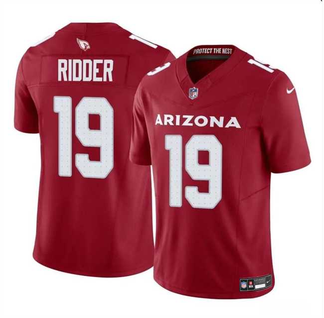 Men & Women & Youth Arizona Cardinals #19 Desmond Ridder Red 2024 F.U.S.E. Vapor Untouchable Limited Stitched Jersey->atlanta falcons->NFL Jersey